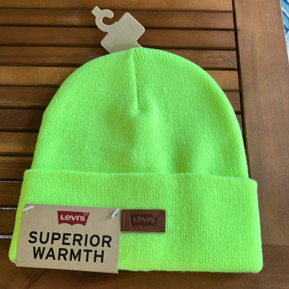 Levi’s Hero Leather Patch Beanie